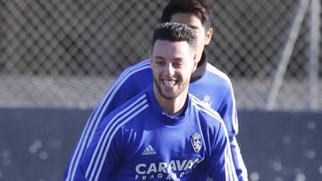 Burgui estará en el once titular del Real Zaragoza en la cita que se jugará en Anduva.