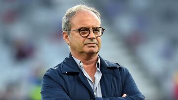 Luis Campos, ex director deportivo del Lille, antes de un partido.