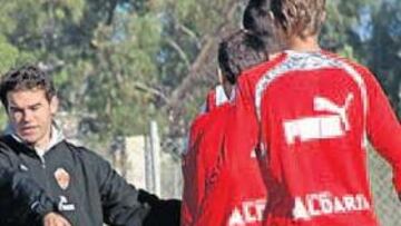 <b>IMPACIENTE. </b>Luis García espera poder contar con Rubén lo antes posible.