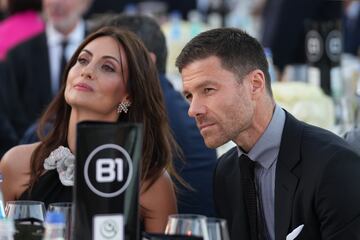 Xabi Alonso y Nagore Aranburu.