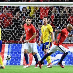 Chile-Suecia (2-1): la era Rueda parte con un triunfo