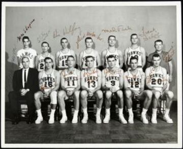 Los Saint Louis Hawks (actualmente en Atlanta) lograron el único anillo de su historia en el año 1958.