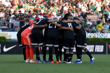 La Selecci&oacute;n Mexicana previo a enfrentar a Cuba.