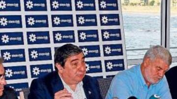 <b>TRANQUILO. </b>Lendoiro no está preocupado por si se marcha Lafita.