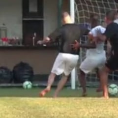 Lo de Vinicius es una locura: vean lo que hizo jugando descalzo