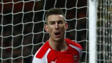 Laurent Koscielny, defensa del Arsenal.