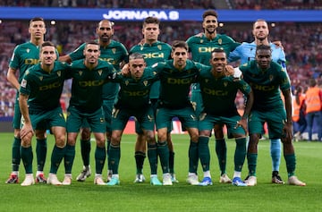 Once inicial del Cádiz. Rubén Alcaraz, Fali, Jorge Mere, Chris Ramos, Jeremías Ledesma, Javi Hernández, Joseba Zaldúa, Roger Martí, Rubén Sobrino, Lucas Pires y Rominigue Kouame.