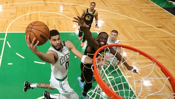 AS’ Juanma Rubio reacts to the Boston Celtics’ 116-100 win over the Golden State Warriors in Game 3 of the 2022 NBA Finals on Wednesday.