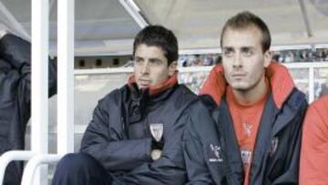 <b>SU TURNO. </b>Del Horno y Yeste pasarán del banquillo de Montjuïc al verde del Rico Pérez.