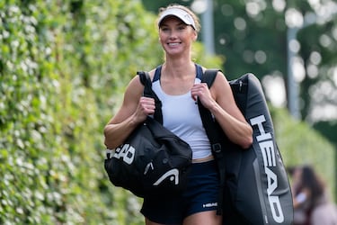 Carson Branstine durante el primer día del Campeonato Abierto de Hierba Libema en Rosmalen, Países Bajos, hace unos días. 