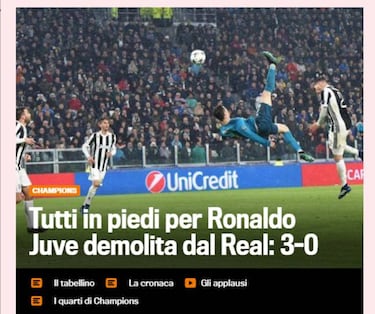 La revolución Cristiano tras gol de chilena: "Es un marciano"