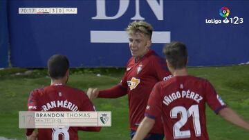 Resumen y goles del Osasuna vs. Rayo Majadahonda de la Liga 1|2|3