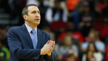 David Blatt, durante un partido este mismo mes de enero.