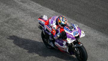 Jorge Martín durante los entrenamientos del GP de Malasia.