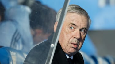 Carlo Ancelotti, entrenador del Real Madrid.