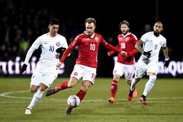 En el Portland Park de Aalborg, La Roja disputó su segundo partido de la era del colombiano Reinaldo Rueda como entrenador.