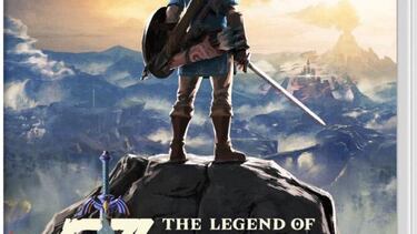 Boxart oficial de Splatoon 2, Mario Kart 8 Deluxe y Zelda: Breath of the Wild