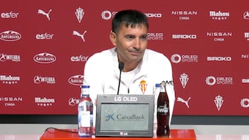 26-09-25. ASIER GARITANO, EN LA RUEDA DE PRENSA EN MAREO.