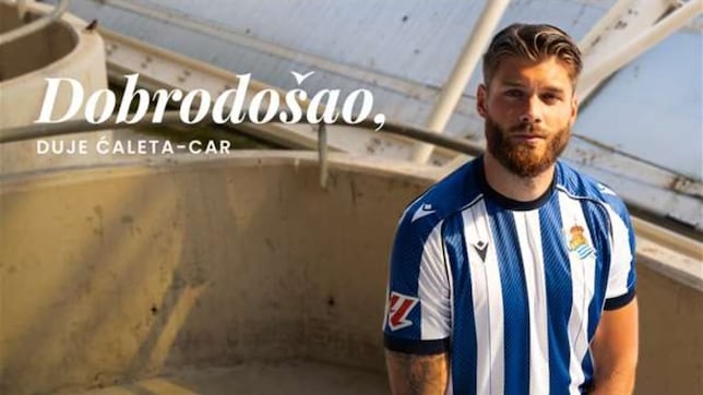 Oficial: Duje Caleta-Car, primer refuerzo de la Real Sociedad para la 2025-26