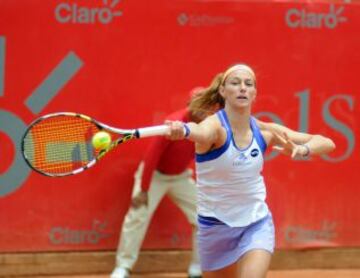 Mariana Duque venció a la alemana (92) Tatjana María con parciales 6-4 y 6-4 y está en cuartos de final.