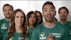 Durante pleno Mundial, el jugador de la Selecci&oacute;n Mexicana apareci&oacute; junto a Mariana Boy en un anuncio del Partido Verde Ecologista de M&eacute;xico.