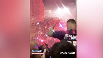 La celebración de los hinchas del PSG que indignó al mundo