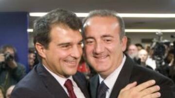 Alfons Godall y Joan Laporta