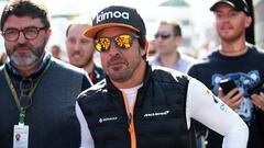 Fernando Alonso, en los test de Montmel&oacute; (F1 2019). 