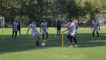 Entrenamiento del Am&eacute;rica de Cali.