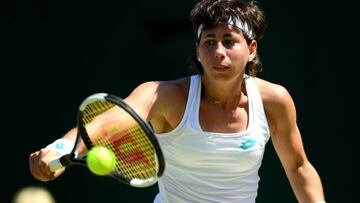 Carla Suárez, de acero: gana a Parmentier en dos desempates