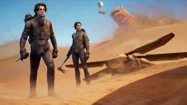Dune llega a Fortnite; skins de Paul Atreides, Chani, nuevos accesorios y más