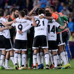 Solo Gayà ha ganado en Barcelona con el Valencia
