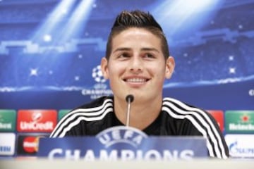 10. James Rodríguez es el décimo en la lista de los jugadores sudamericanos que más ganan al año. 