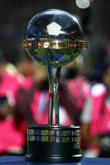 Gran ambiente en la final de la Copa Sudamericana. 