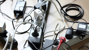 regletas electricas ladrones cables