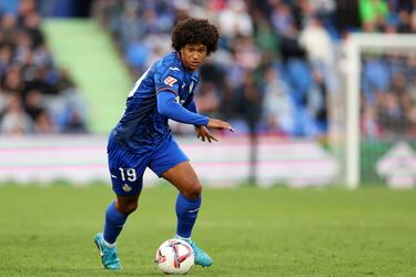 Defendió la camiseta del Getafe la temporada 2024-25.