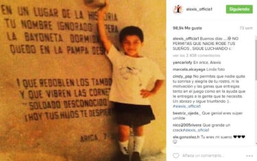 "Lucha por tus sueños": los recuerdos de la niñez de Alexis