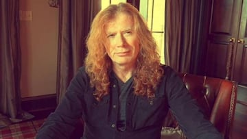 Dave Mustaine, uno de los miembros iniciales de Metallica, comparti&oacute; a sus seguidores que padece de c&aacute;ncer de garganta y ya se est&aacute; tratando.