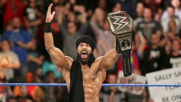 Jinder Mahal, cabeza de cartel de la WWE en España.