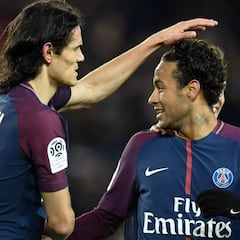 Neymar y el PSG destruyen al Dijon y Cavani alcanza a Ibra