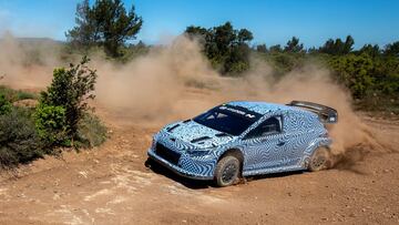 Hyundai estrena su coche h¨ªbrido para el Mundial 2022