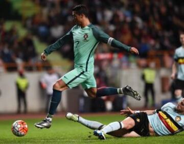 Cristiano Ronaldo y Guillaume Gillet