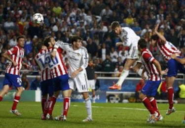Homenaje del Madrid a Ramos