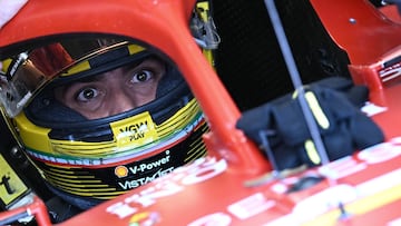 Carlos Sainz (Ferrari SF-24). Monza, Italia. F1 2024.
