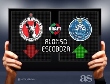 Los 79 movimientos del Draft del Apertura 2017 en imágenes