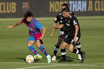 Riqui Puig, Francesc Fullana y Pol Prats.