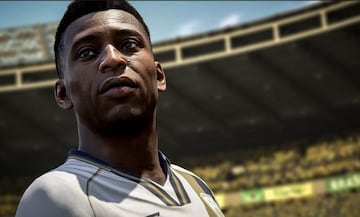 Pel&eacute; como Icono en FIFA 18 Ultimate Team