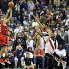 Un triple en el último segundo hunde a los Wizards