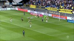 Van de Beek se lució para el Madrid: gol y asistencia