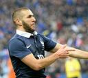 Un gran Benzema guía a Francia frente a Holanda